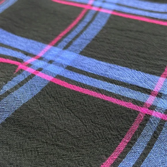 Tie Back Check Smock Dress - Picture 11 of 15